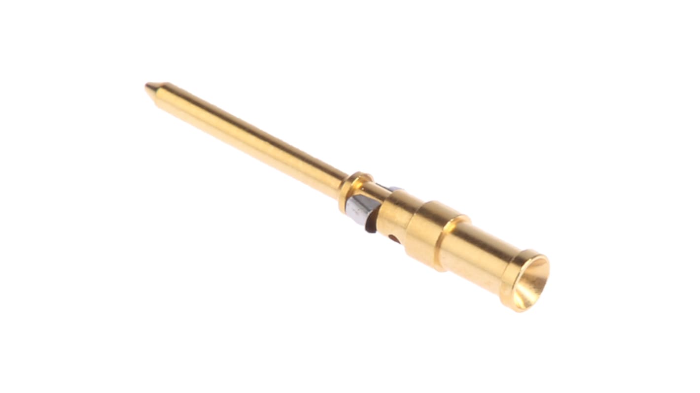 HARTING Han Contacts Male 10A Crimp Contact Minimum Wire Size 0.75mm² Maximum Wire Size 0.75mm² for use with Heavy Duty