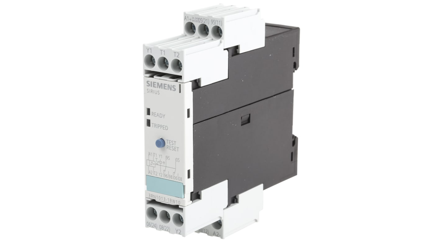 Siemens Thermistor motor protection relay Monitoring Relay, DPDT