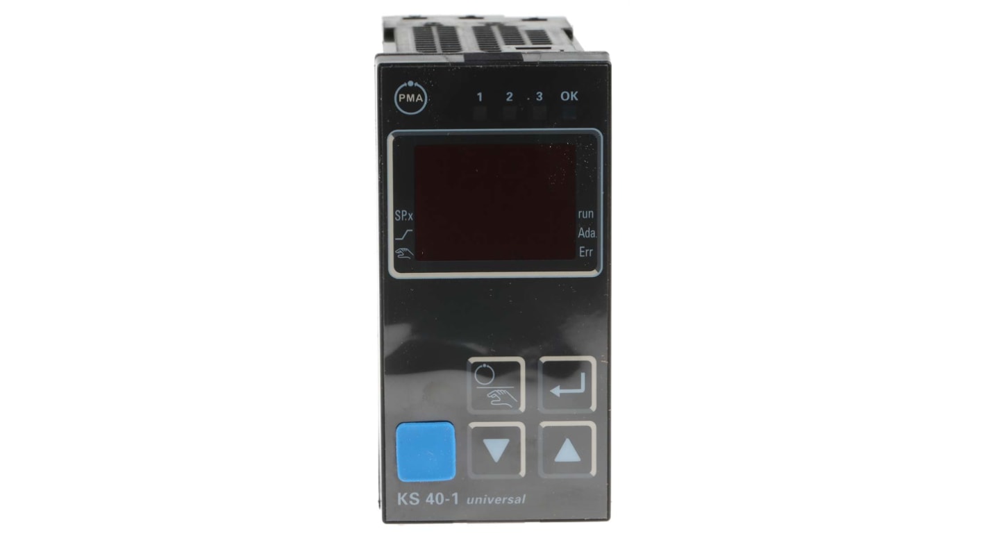 Rs-Online Termoregolatori PID P.M.A KS40 90 → 250 V c.a. 96 x 48mm 3 uscite