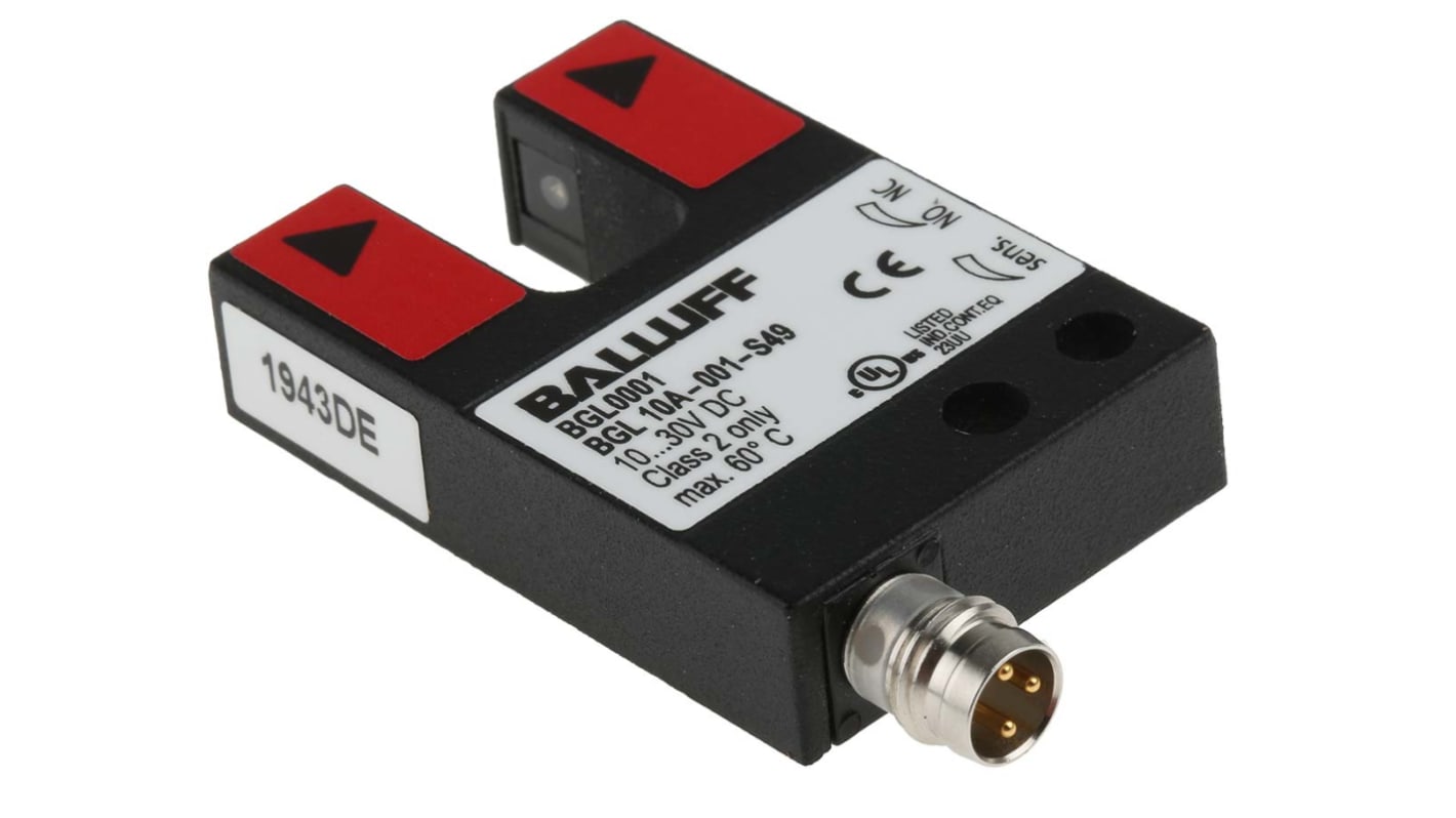 Rs-Online Sensore fotoelettrico a forcella BALLUFF a fascio diretto rilevamento 10 mm uscita PNP