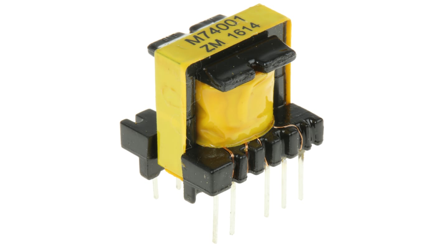 Trasformatore SMPS Myrra 74001, 4.5 → 6W, primario 85 → 265V ca, secondario 3.3 → 6V ca, 1.2A, , 1