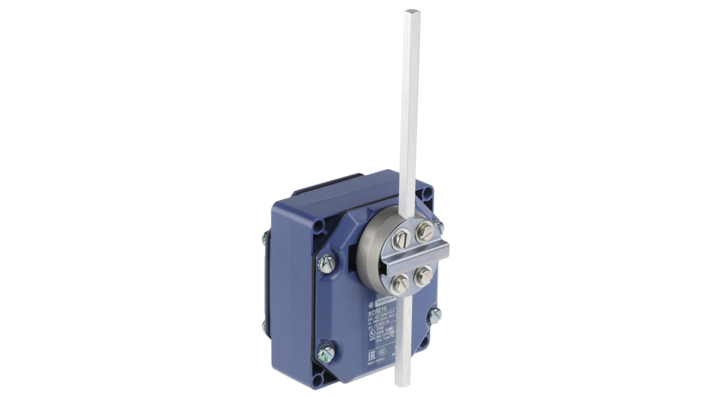 Telemecanique Sensors OsiSense XC Series Lever Limit Switch, 2NO/2NC, IP54, 4P, Zinc Alloy Housing, 240V ac Max, 3A Max