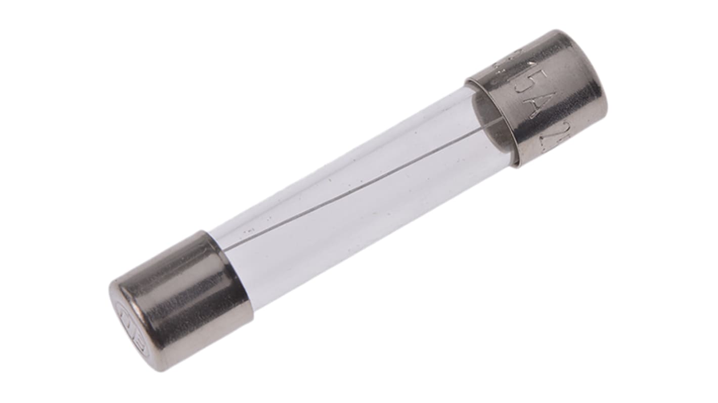 Fusibile a cartuccia SIBA GZ, 3.15A, Ø 6.3 x 32mm, T, 250V ca