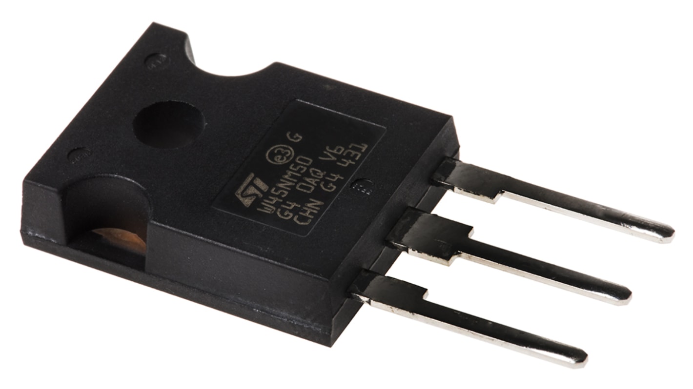 STMicroelectronics MDmesh N-Channel MOSFET, 45 A, 500 V, 3-Pin TO-247 STW45NM50