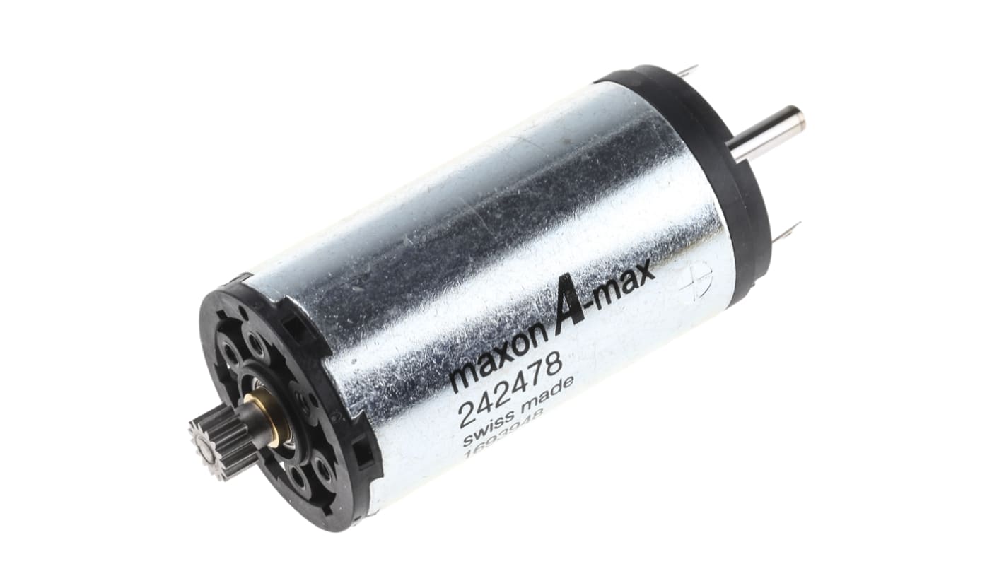 Maxon Brushed DC Motor, 15 W, 24 V dc, 3.67 Ncm, 5860 rpm, 4mm Shaft Diameter