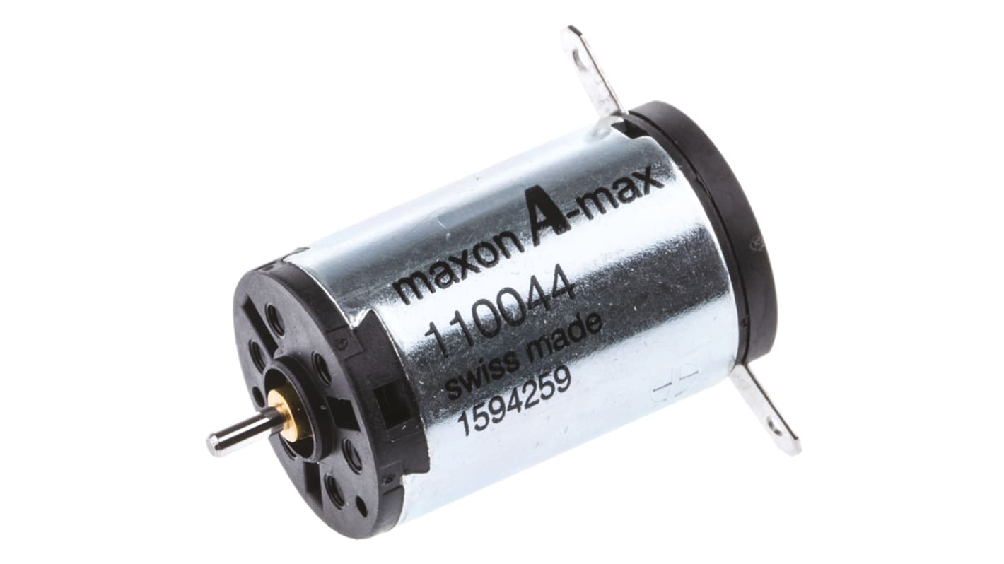 Maxon Brushed DC Motor, 2 W, 9 V dc, 0.218 Ncm, 12200 rpm