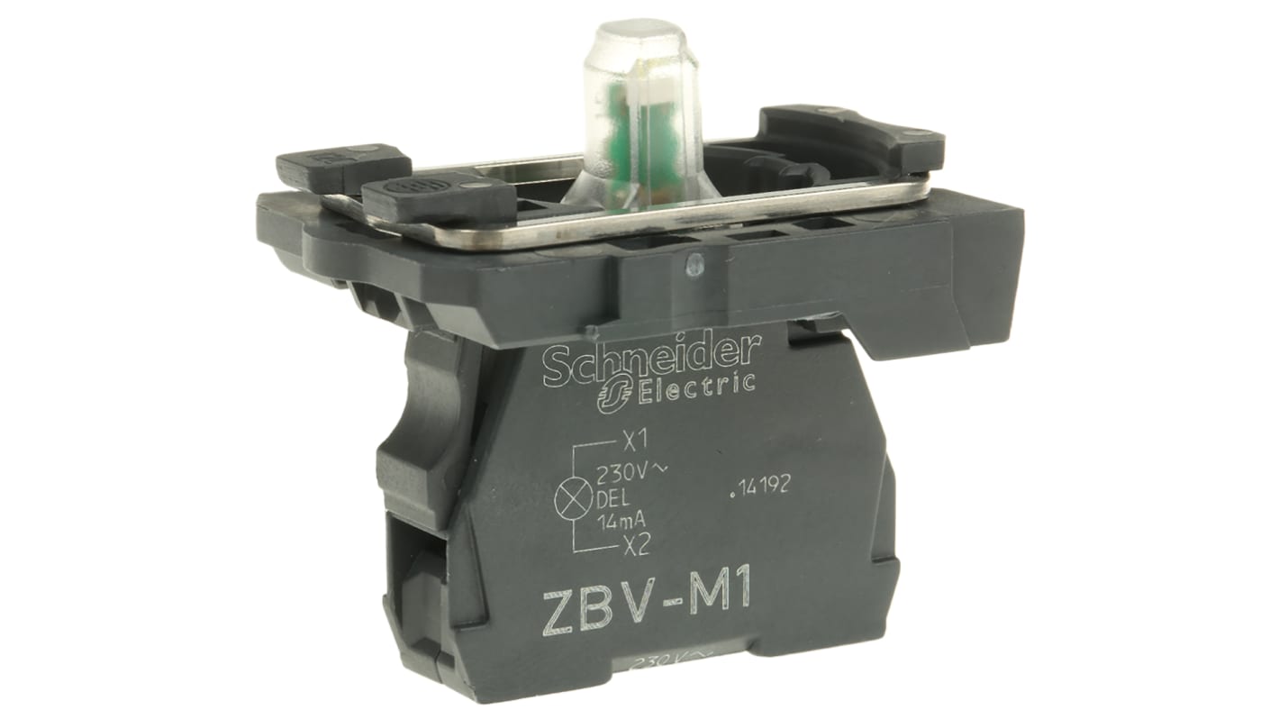 シュナイダーエレクトリック ライトブロック 230 → 240V ac ネジターミナル ZB5AVM1