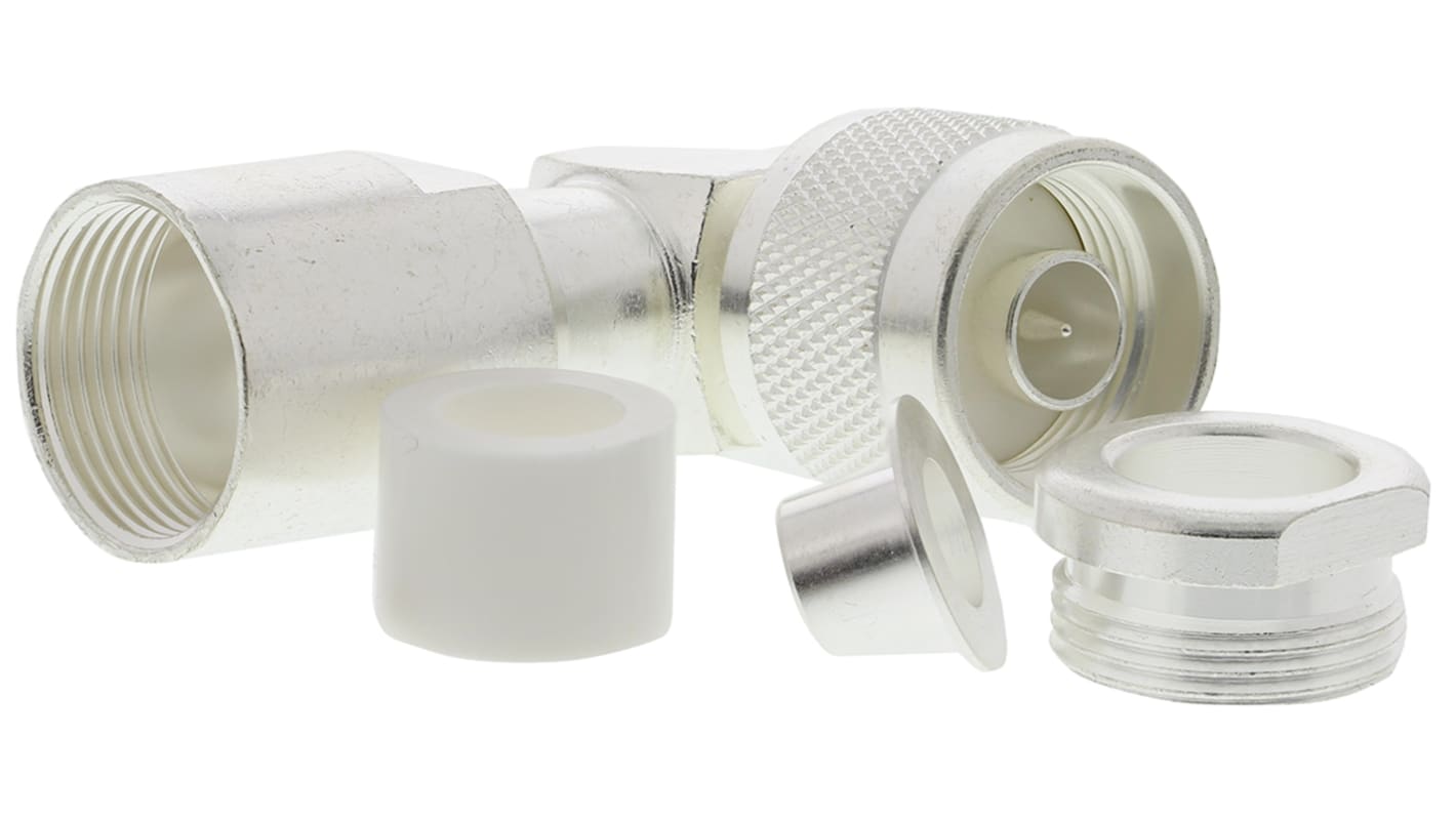 TE Connectivity Stecker Koaxialsteckverbinder N-Steckverbinder, Kabelmontage Löt-Anschluss, für RG213/U, RG8 A/U-Kabel,