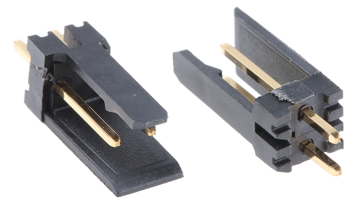 File di contatti PCB Stelvio Kontek, 2 vie, 1 fila, passo 2.54mm