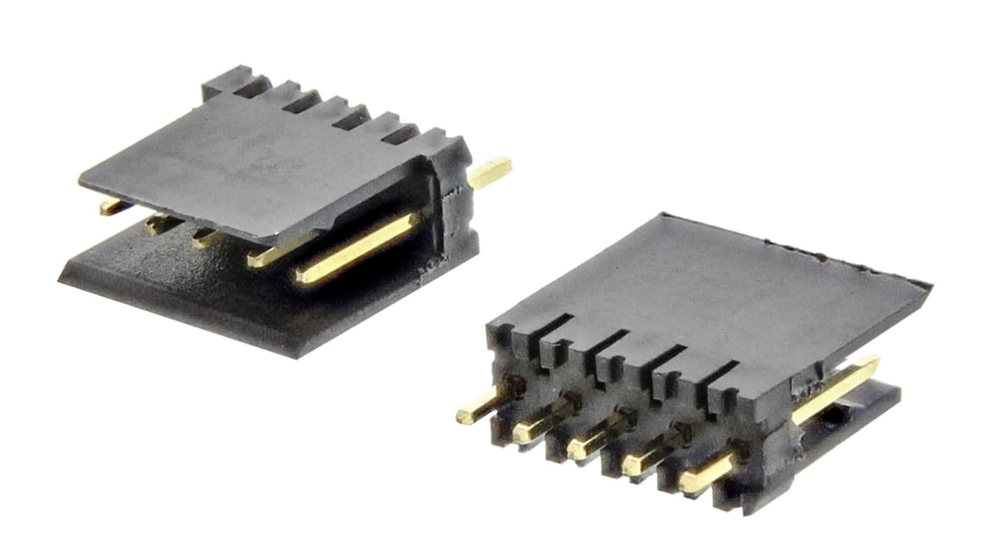 File di contatti PCB Stelvio Kontek, 5 vie, 1 fila, passo 2.54mm