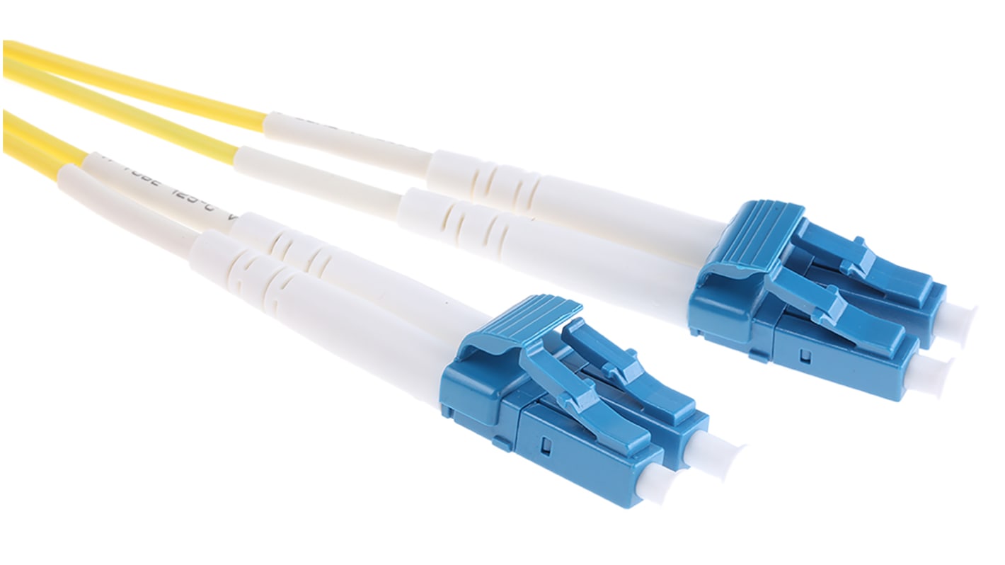Câble fibre optique Molex Premise Networks, Longueur 1m, , avec connecteur / LC, Mono-mode