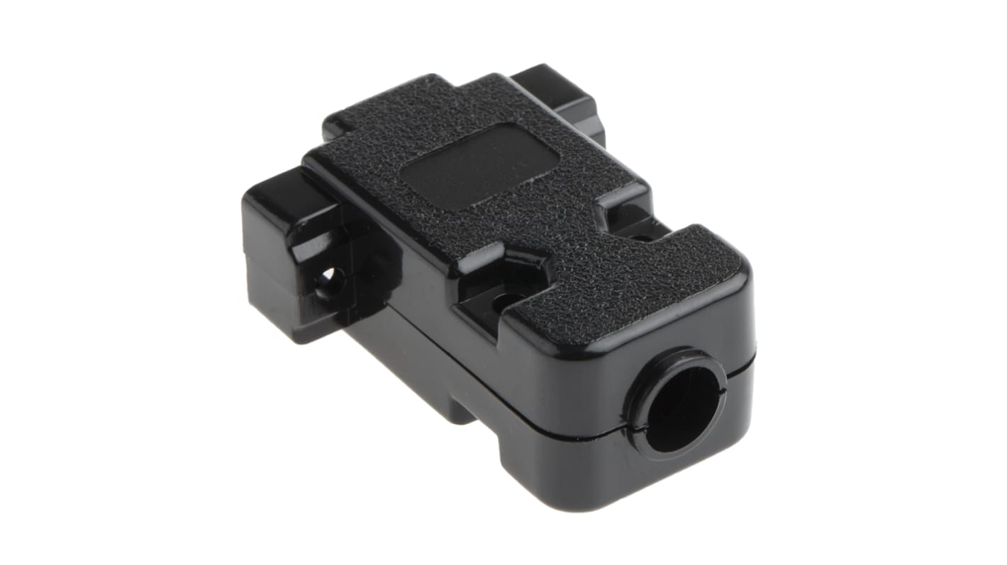 MH Connectors 9针D-Sub外壳, ABS壳体, 直向, E尺寸, 黑色, MHCCOV系列
