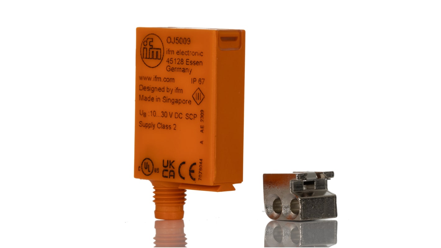 Rs-Online Sensore fotoelettrico Rettangolare ifm electronic a fascio diretto rilevamento 10 m uscita PNP