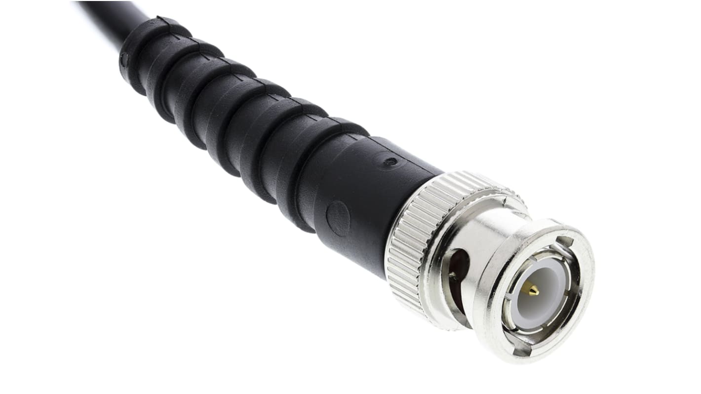 RS PRO Coaxial Cable Assembly, 250mm, RG58 Coaxial