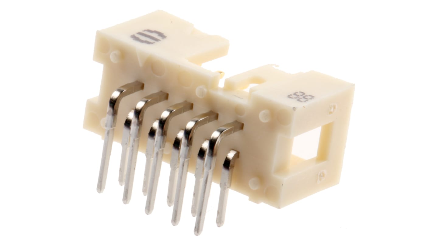 Wtyk PCB 10-pinowe raster: 2.54mm 2-rzędowe HARTING Przewlekany