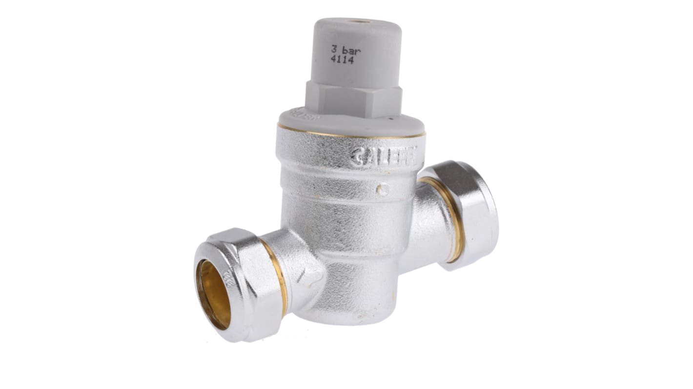 RS PRO Pressure Reducing Valve, 22 mm Compression