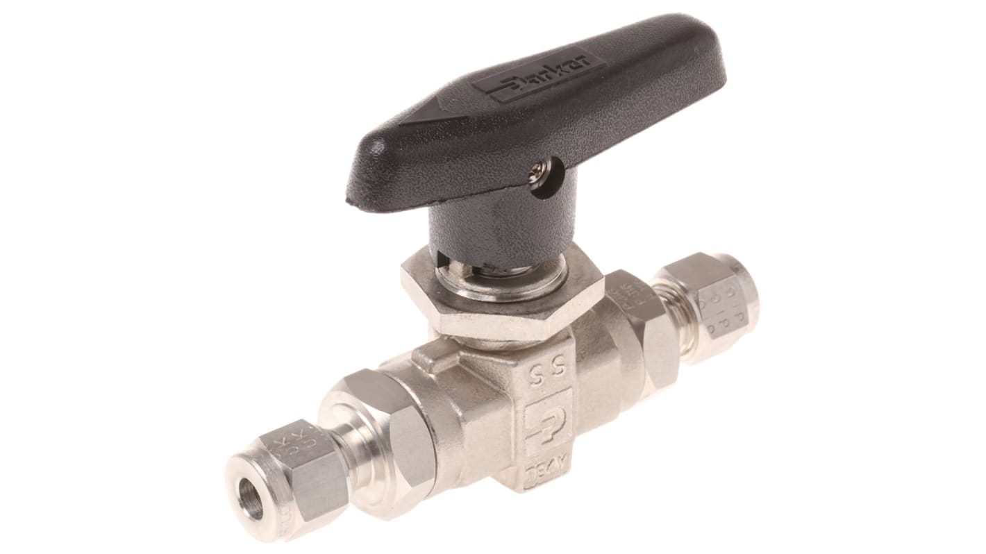 Valvola a sfera in Acciaio inox Parker