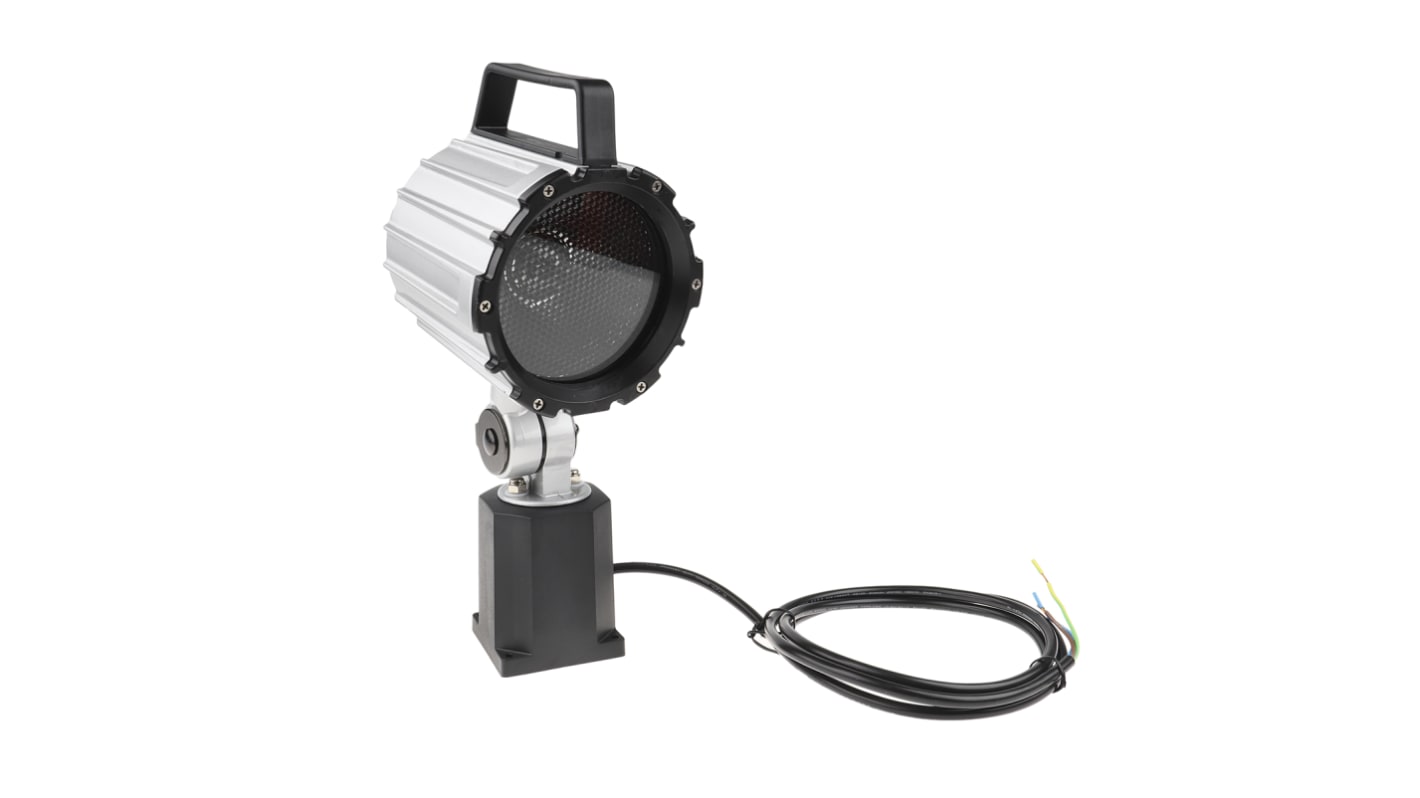 Foco para maquinaria Halógena RS PRO, Brazo fijo, corto, 230 V ac, 230 V ac, 55 W, cable de 1.8m, IP65