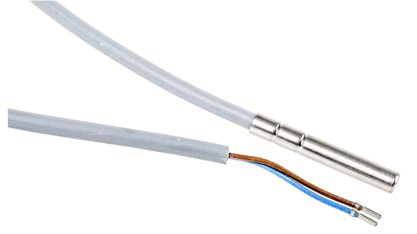 Eliwell AISI 304 NTC Thermistor -30°C / +80°C 2 m/s., Ø 6mm x 40mm