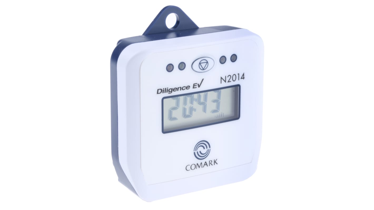 Registrador de datos Comark N2014, para Temperatura, con alarma, display LCD, interfaz Infrarrojos