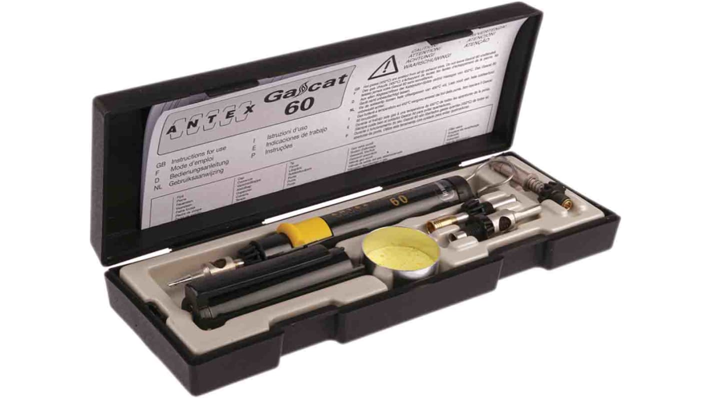 Antex Electronics Gas Soldering Iron Kit, for use with Gas Soldering Irons