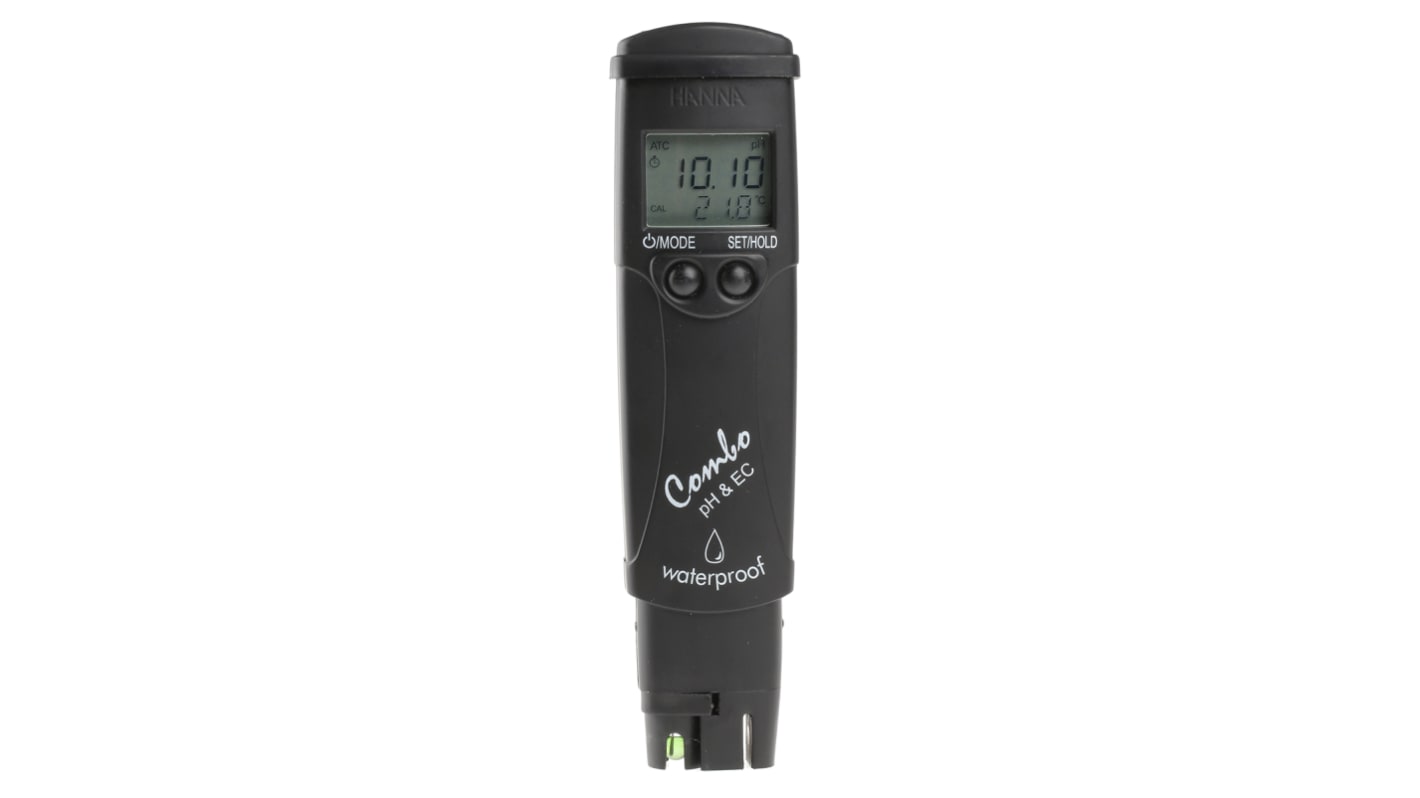 Hanna Instruments pH计, HI 98130系列, 最高14pH, 最佳精确度±0.05pH, 最低0pH