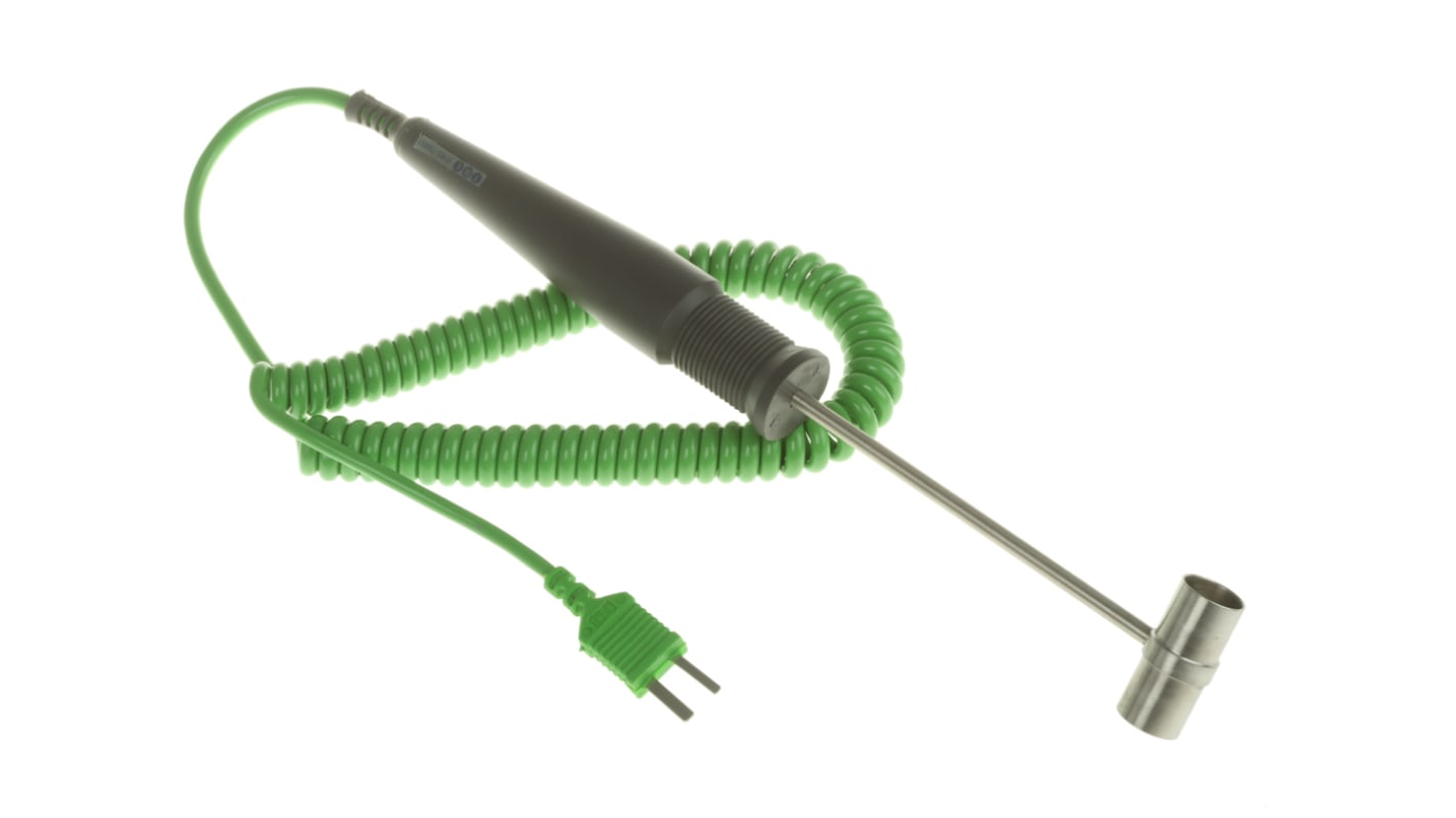RS PRO K Type K Thermocouple Air Temperature Probe, 110mm Length, 30mm Diameter, +750 °C Max