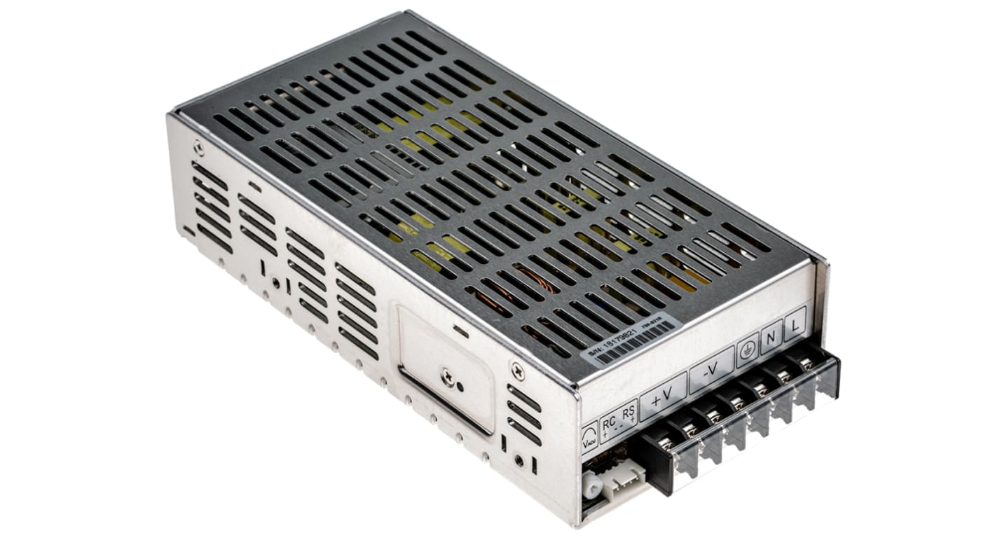 TRACOPOWER Embedded Switch Mode Power Supply SMPS, TXL 150-24S, 24V dc, 6.3A, 151W, 1 Output, 85 → 264V ac Input