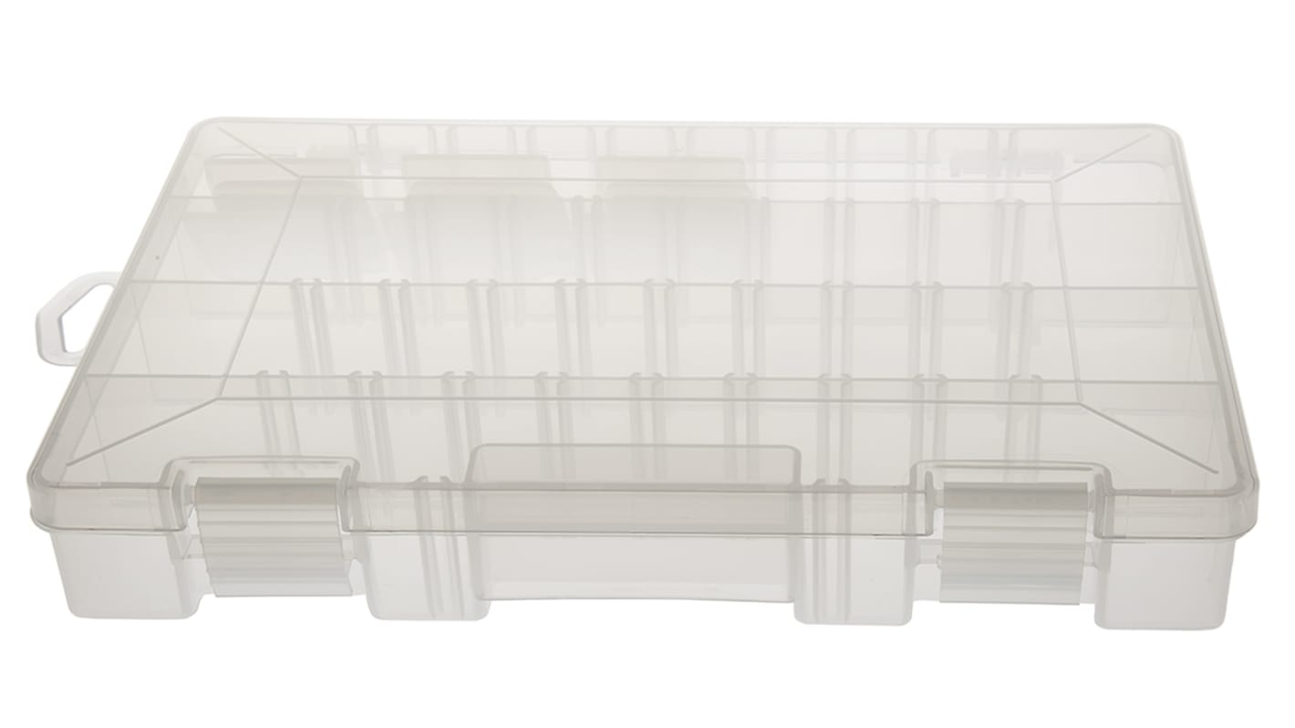 Boite compartimentée Plano, 21 Compartiments, Plastique, 44.45mm x 276.23mm x 184.14mm