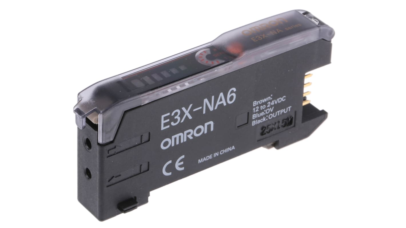 Sensore per fibre ottiche Omron, NPN, Connettore, 12 → 24 V c.c., IP50