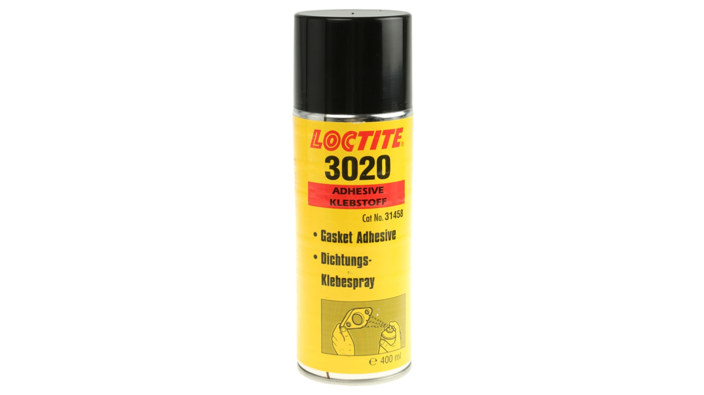 Sellante de juntas Loctite 3020 de color Rojo, Aerosol de 400 ml, Juntas