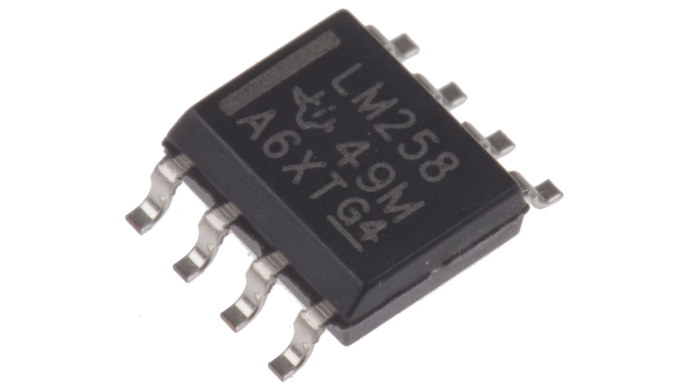 Texas Instruments Operationsverstärker Präzision SMD SOIC, einzeln typ. 5 → 28 V, biplor typ. ±12 V, ±15 V, ±3