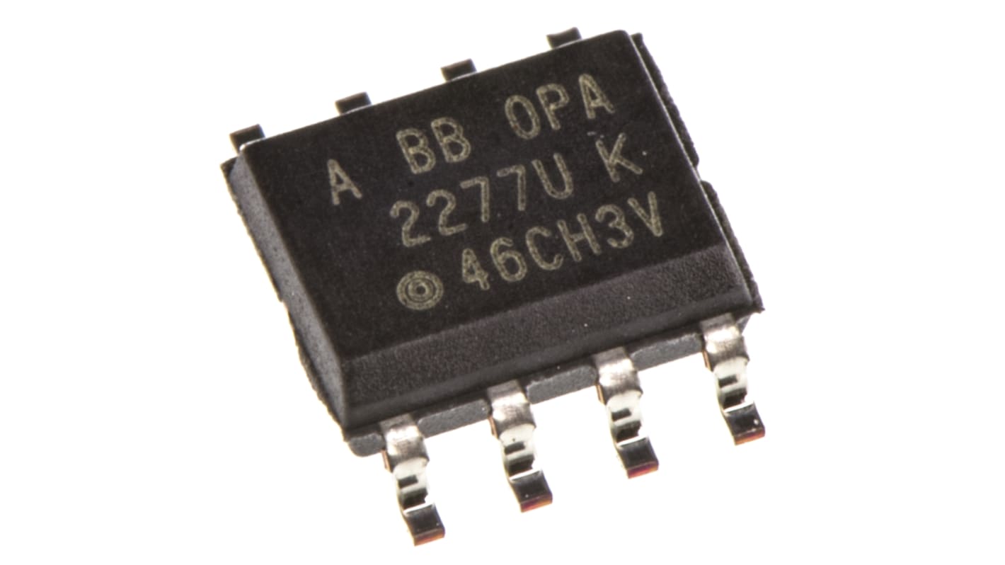 Amplificador operacional OPA2277UA Precisión 1MHZ SOIC, 8 pines