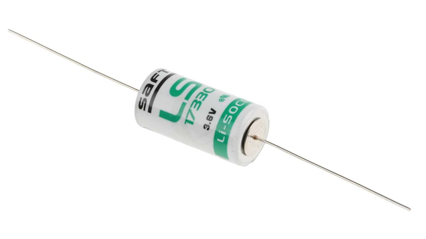 Pila de Cloruro de Tionilo-Litio, 3.6V, 2.1Ah, terminal tipo Hilo de Conexión