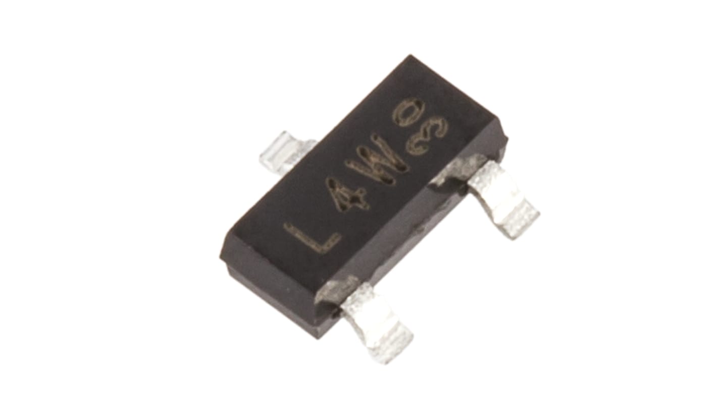 Nexperia SMD Schottky Diode, 30V / 200mA, 3-Pin SOT-23 (TO-236AB)