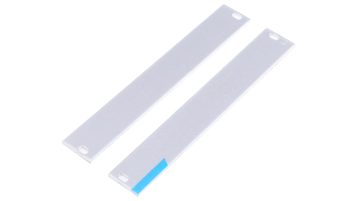 Panel Frontal 3U nVent SCHROFF de Aluminio Gris