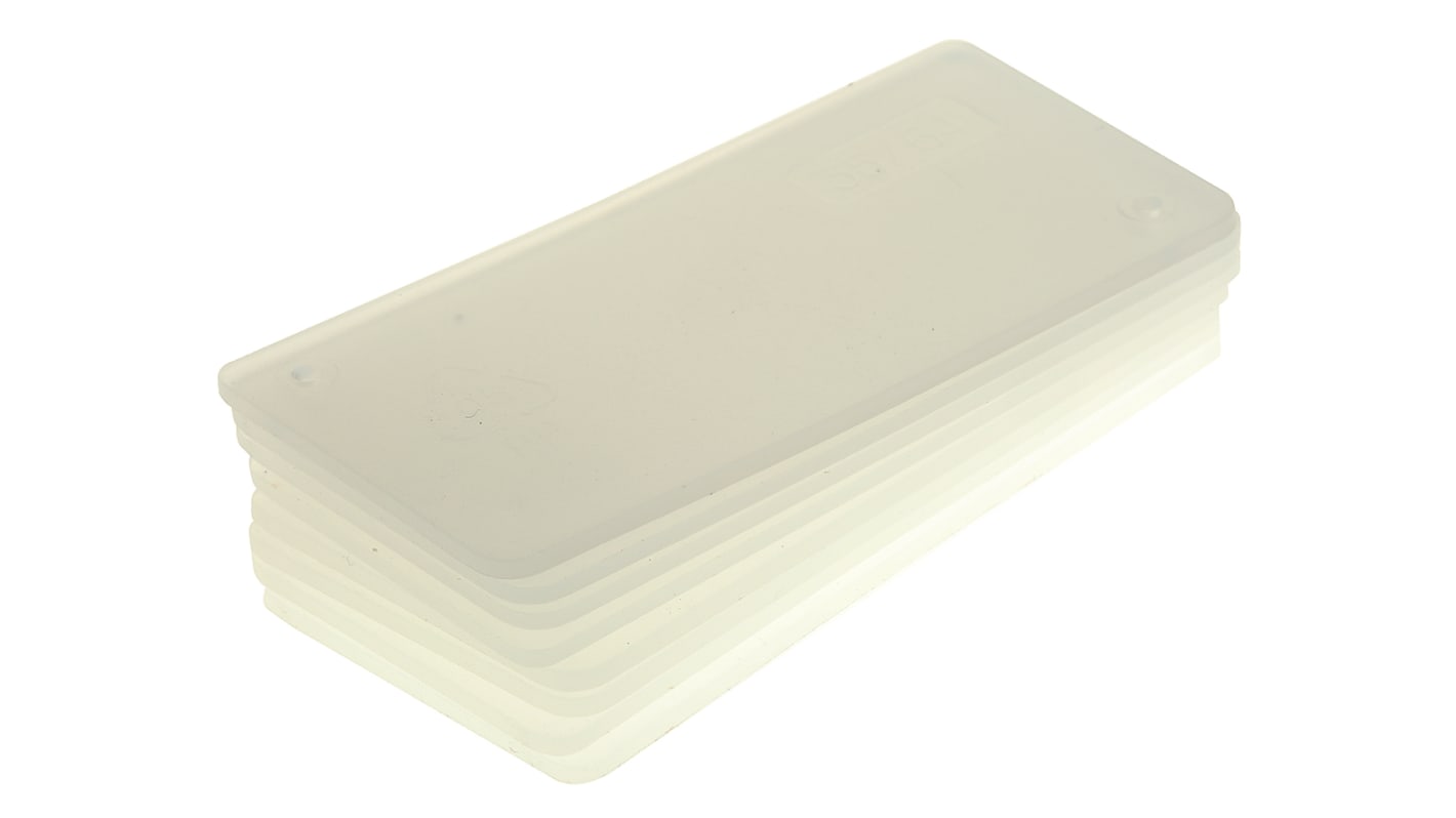 Raaco Drawer Dividers, 31mm x 64mm x 2mm, Clear