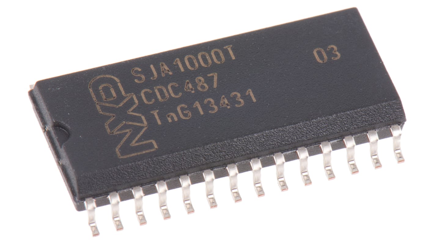 NXP SJA1000T/N1,112, CAN Controller 1Mbps CAN 2.0B, 28-Pin SOIC