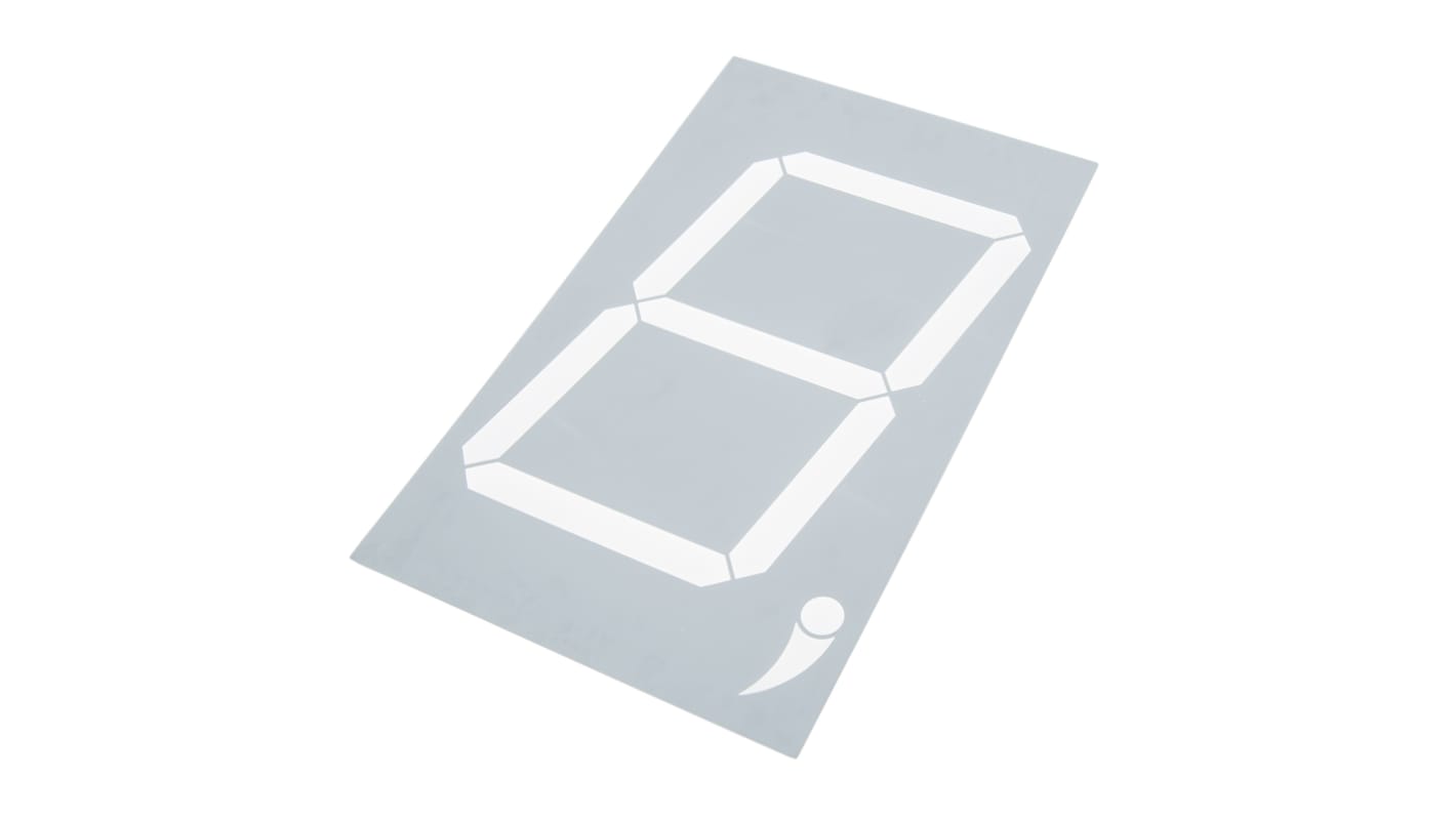 SC50-31SRWA Kingbright 7-Segment LED Display, CC Red 50 mcd RH DP 127mm