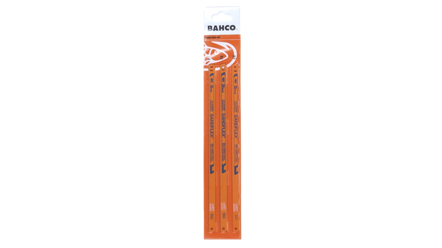 Bahco 300 mm Bi-metal Hacksaw Blade, 18 TPI