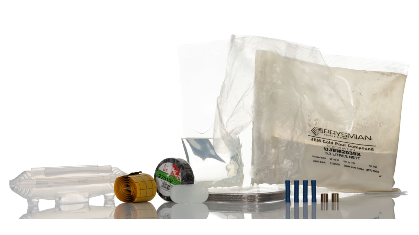 Prysmian Resin Filled Cable Joint Kit, Straight Joint Type , 1.5 → 2.5mm²