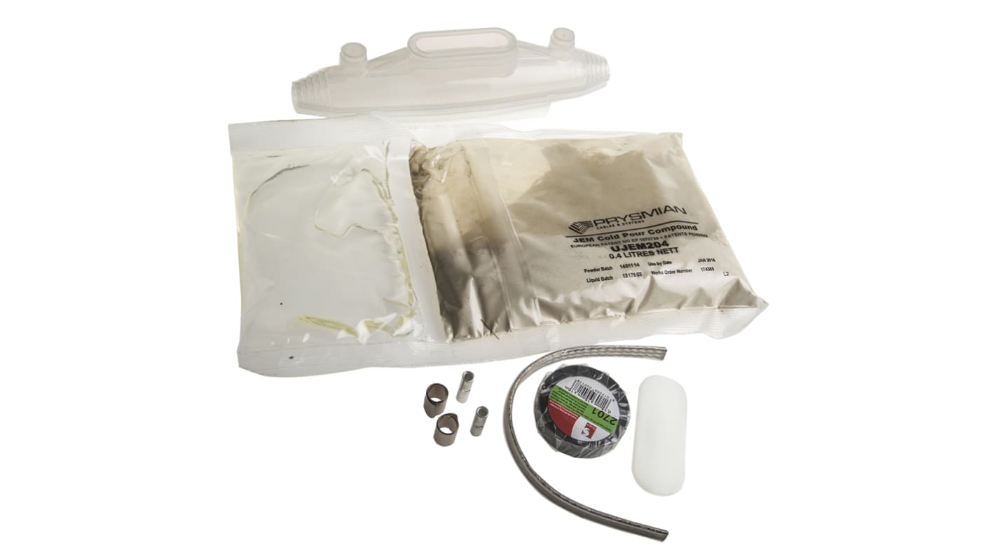 Kit giunzioni cavi Prysmian, 2, 3, 4 conduttori 10mm² Diritta