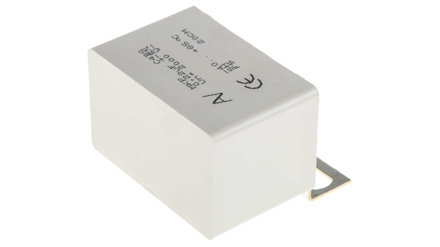 KEMET C4BS Polypropylene Capacitor PP, 2 kV dc, 700 V ac, ±5%, 220nF, Solder Lug
