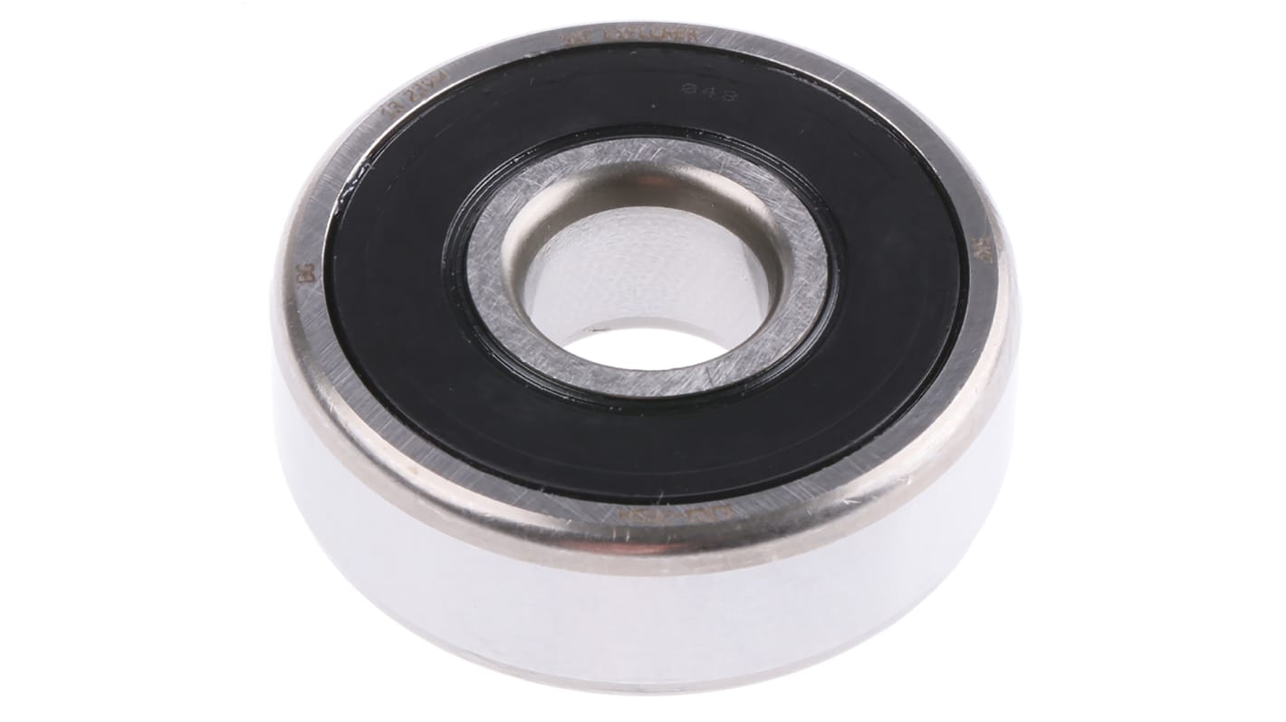 SKF 6301-2RSH Single Row Deep Groove Ball Bearing- Both Sides Sealed 12mm I.D, 37mm O.D