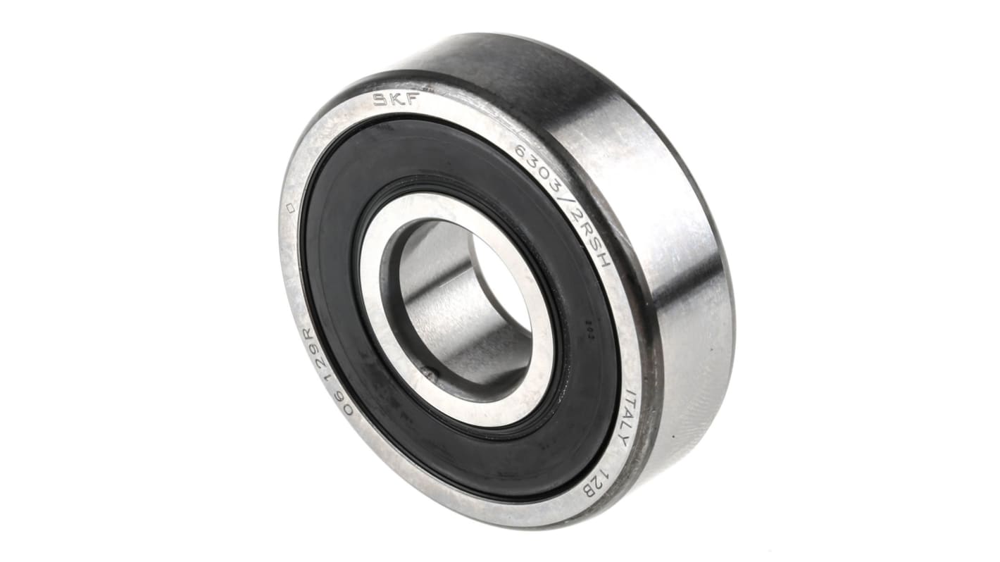 Roulement à billes à gorge profonde à une rangée SKF, ø int. 17mm, ø ext. 47mm, larg. 14mm