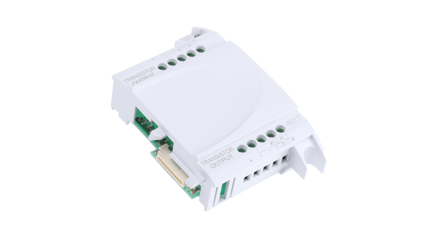 Mitsubishi Alpha 2 Series I/O module for Use with Alpha 2 Series, 24 V dc Supply, Digital, Transistor Output