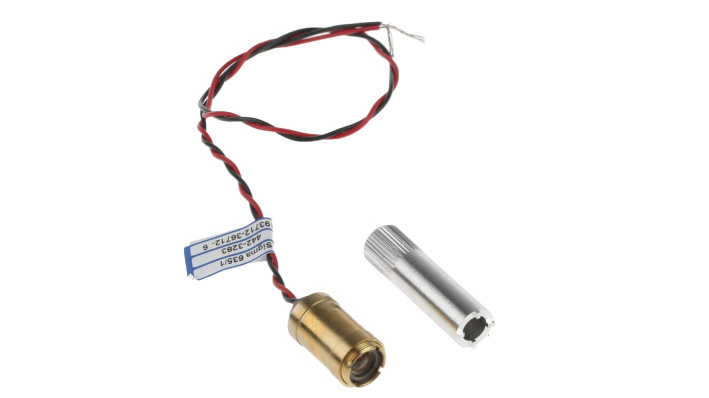 Module laser Rouge 635nm 1mW pour Alignement 2, motif Ellipse