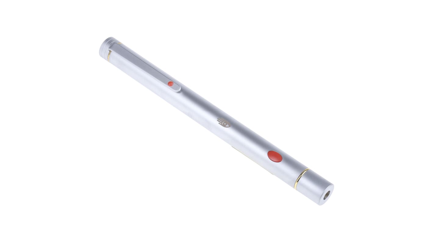 Legamaster 红光激光笔, Class 2激光, AAA电池, 140mm长