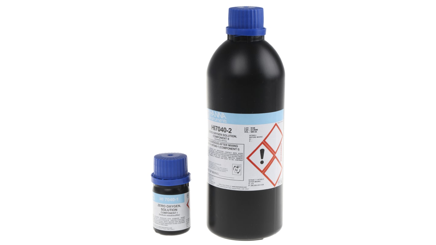 Hanna Instruments HI-7040L Buffer Solution, 460ml Bottle