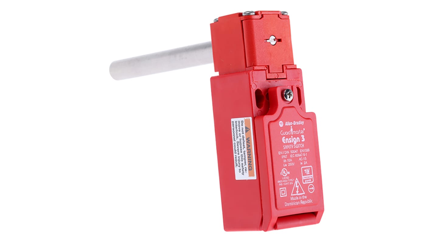Allen Bradley Guardmaster 440H Safety Hinge Switch, NO/2NC
